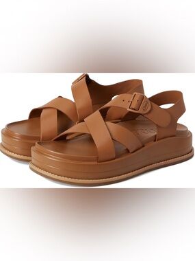 Chaco Women’s Townes Midform Leather Platform Sandals